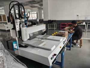 高精度バルブ卓上 & 3/4 Axis AB自動接着剤ディスペンサーロボットマシン - Product Image 3