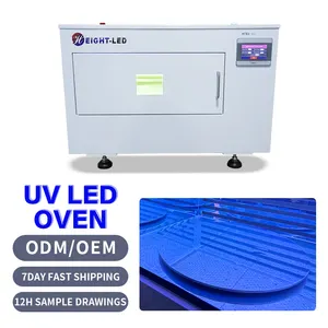 Customized Size HTBX-II PLC Control Curing Oven with Ladders, Nitrogen Filled UV Wafer Debonding degumming Machine