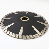Lame de scie concave diamantée de 5 pouces avec tonnelle de 7/8 "-5/8" pour lame de scie segmentée en T de granit et de marbre de 125mm