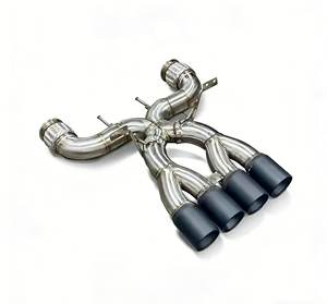 Tubo de Escape de Acero Inoxidable de Alta Calidad para <span class=keywords><strong>McLaren</strong></span> <span class=keywords><strong>720S</strong></span> 720, Sistema de Escape Trasero Mejorado 765 con Silenciador de Cuatro Salidas - Product Image 4