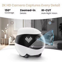 Robot de seguridad para el hogar de lujo OEM Air 2 2K Vision con bola y disco volador y características de plástico encantadoras para el compromiso de mascotas para perros