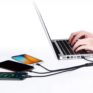 Devia fabricante venta 3 en 1 Tipo c 8pin <span class=keywords><strong>micro</strong></span> de transferencia de datos <span class=keywords><strong>usb</strong></span> <span class=keywords><strong>2</strong></span>,0 de sincronización de carga rápida de cables - Product Image 6