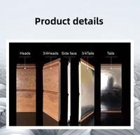 Panneau composite en aluminium Panneaux sandwich en PU Isolation thermique Architectural Grain de bois Revêtement métallique texturé