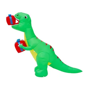 恐龙充气弹跳屋儿童充气恐龙服装