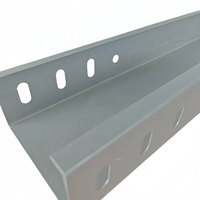 Raccord coudé horizontal industriel en acier thermolaqué pour gaine de câbles, capacité de charge 250 kg, pour câbles intérieurs et extérieurs