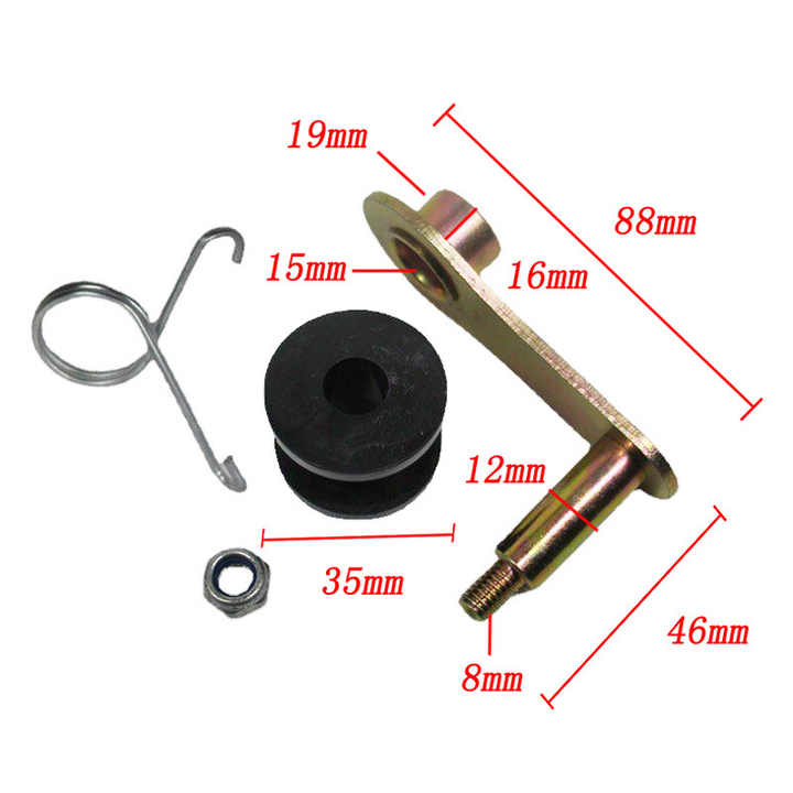 Galet Tendeur De Chaîne Pour ATV Et Go-Kart (110-250cc) – Compatible Chaînes 420, 428, 530 – STONEDER - 8