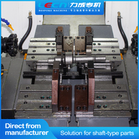 Machine de fraisage d'extrémités et de perçage de trous centraux CNC SZ821060 pour l'usinage double face des vilebrequins, finition à un mandrin