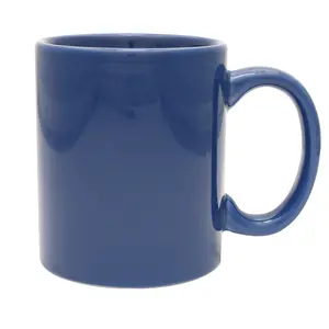 Fabrik Großhandel Custom Logo Paket Tasse 11oz farbige gerade Keramik becher Hochwertige Porzellan Keramik Tee Kaffeetassen