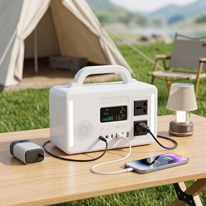 CY‑HY‑300W 300W สถานีพลังงานสำรองอเนกประสงค์พร้อมฟังก์ชั่นเครื่องเล่นเสียง จอแสดงผล LCD สำหรับใช้สำรองไฟบ้านและนอกบ้าน - Product Image 2