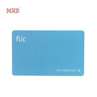 Carte de contrôle d'accès NFC vierge, directement de l'usine, format CR80, compatible ISO14443A, carte RFID intelligente pour ascenseur, tourniquet, adhésion de salle de sport
