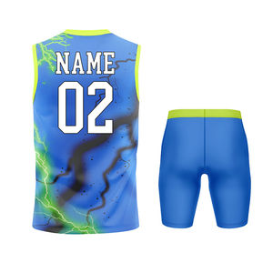 Séchage rapide homme 7V7 vêtements de sport équipe drapeau Football ensemble pas cher 7V7 Football uniformes d'entraînement pour hommes 7V7 uniformes - Product Image 4