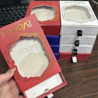 Caja de Embalaje de Cartón Rígido para Regalo de Uñas Postizas, Esmalte de Uñas, con Logotipo Personalizado en Lámina Dorada, Laminación Mate de Lujo, Cosméticos