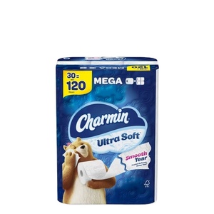 Charmin Ultra Soft Toilet <span class=keywords><strong>Paper</strong></span> 30 Mega Rollos, 224 Hojas por Rollo - Product Image 1