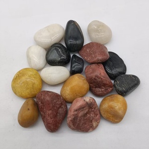 Round Shape Polished <strong>River</strong> Rocks Natural <strong>Stone</strong> Pebbles Garden Decor Landscape Beautification Waterproof Eco Friendly Material - Product Image 4