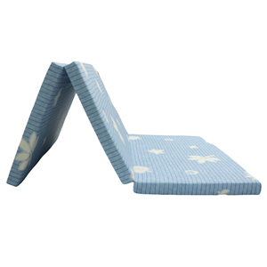 Colchón plegable para acampar de uso doméstico, almohadilla para dormir lavable de 5cm, uso de dos caras, plegable para espacios pequeños - Product Image 1