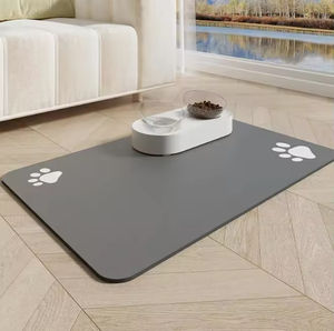 Tapete de Alimentación para Perros, Suave, Impermeable, de Silicona Antideslizante, Ovalado, Sólido, Bonito, Ecológico, Portátil y Ajustable - Product Image 6