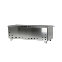 Barbecue portable au charbon de bois Pinniu pour le camping en plein air, les pique-niques, les barbecues, pieds pliables, corps en acier durable