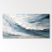 Peinture à l'huile abstraite de nature morte, faite à la main, sur toile originale, pour décoration intérieure écologique de maison et de bureau