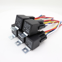 Relé automotriz Universal de 40a, KKA-B4, 12V/24V, 4 pines/5 pines, relé automático para coche, Motor y vehículos