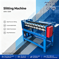 Machine à découper les tôles d'acier de type compact AVITA, unité de traitement des bandes métalliques à fonctionnement stable