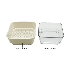 4.7inch trong nhà microgreens tươi phát triển Kit Hữu Cơ đậu phộng nảy mầm Khay Hạt giống đậu mầm khay với lỗ thoát nước - Product Image 3