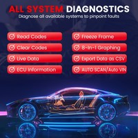 Escáner OBD2 XTOOL Inplus IP608, Herramienta de Diagnóstico Completo del Sistema, Compatible con CANFD, Más de 30 Servicios, Actualización Gratuita de por Vida