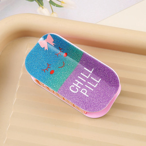 Pinza de Pelo JIAXU con Brillantina, Diseño Geométrico Acrílico, Serie Médica, Linda Pinza de Pelo con Forma de Cápsula, Unisex, para Uso Diario - Product Image 6