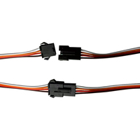 Câble de connecteur JST SM 2P 3P 4P 5P 6P mâle et femelle, faisceau de câbles LED