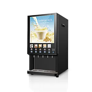 Nieuwe Ontwerp Instant Koffie Thee Drinken Automaat Metalen Oploskoffie Poeder Machine