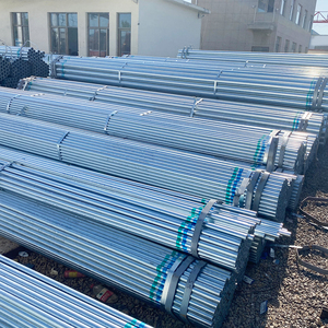 Tubo in Acciaio Rotondo Pre-Zincato a Caldo, Dimensioni 1/2 3/4 1 1.5 2 Pollici, Tubo Zincato - Product Image 4