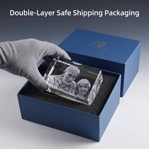 <span class=keywords><strong>Cube</strong></span> en cristal K9 gravé au laser <span class=keywords><strong>3D</strong></span> personnalisé <span class=keywords><strong>avec</strong></span> <span class=keywords><strong>photo</strong></span>, souvenir commémoratif pour la famille et les animaux de compagnie - Product Image 5