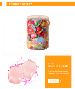 Directo de fábrica Salesnack Food Funny 3D Fruit Jam Candy Liquid Candy Dulces Jalea Fruity Jelly Pudding - Product Image 2