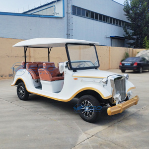 Carrito de Golf Eléctrico Retro Vintage de Alta Calidad, el Más Vendido en 2025, para Turismo, 2 Plazas, 65 Km/h - Product Image 4