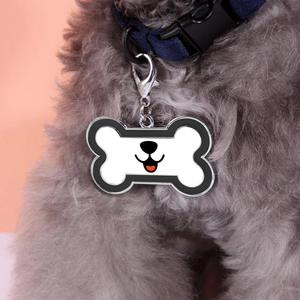 Wholesale Personalized Bone Shaped Sublimation Metal Blank <b>Dog</b> <b>Tags</b> Engraved for Pets - Product Image 5