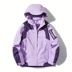 Design High Quality Embroidery Jacket Leather Oem Customization Print Mesh Water Proof Zipper Jacket Fashion - Product Image 5