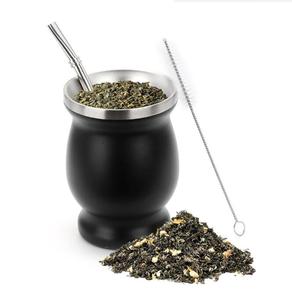 Vaso de Acero Inoxidable de Doble Pared para <span class=keywords><strong>Mate</strong></span> Argentino con Bombilla, Sublimable - Product Image 1