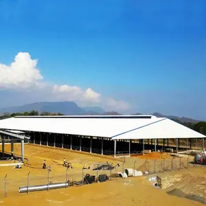 Steel Structure Broiler Chicken House Poultry Farm Design With Equipment