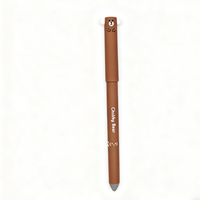 Stylo gel en plastique effaçable à chaud 0,5 mm, série Ours en Peluche, séchage rapide, effaçable à chaud, bleu/vert/noir, papeterie pour étudiants, vente chaude