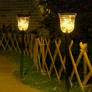 Garden Hollow Lights Pathway Waterproof Led <b>Landscape</b> <b>Lighting</b> Pathway Lawn Decorate Solar Garden Lights Outdoor - Product Image 4