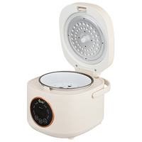 Mini cuiseur à riz électrique 400W-500W 2L/3L, cuve en plastique antiadhésive, numérique intelligent avec tasse doseuse, prix usine ODM