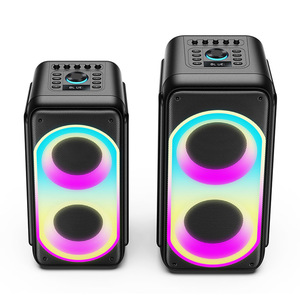 Portable Bluetooth <b>Speaker</b> With Colorful <b>Led</b> Light For Outdoor Karaoke And Fitness Use Rechargeable Battery Powered - Product Image 5