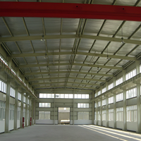 Structure de treillis en acier galvanisé préfabriquée moderne, abri en tissu tendu pour la construction d'hangars, d'entrepôts et de structures de stockage