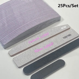 Giũa Móng Tay Hình Chữ Nhật Chuyên Nghiệp Màu Hồng Mới Nhất Giũa Móng Tay Tùy Chỉnh 80/100/180/240 Hình Vuông Màu Hồng Chất Lượng Tốt Giũa Móng Tay OEM Có Thể Giặt Được - Product Image 4