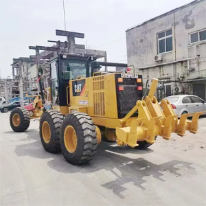 Máquina de construcción popular usada CAT 140H 140G 140K Motoniveladoras Maquinaria Caterpillar en buenas condiciones para la venta - Product Image 3