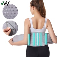 Ceinture de soutien lombaire orthopédique pour soulager les douleurs du bas du dos, ajustable et respirante, pour la sciatique et la scoliose