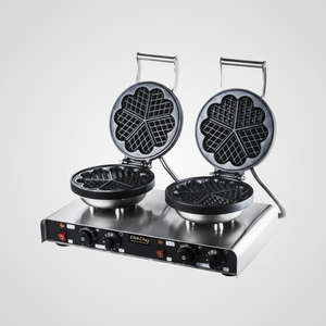 Kitchbox Industrial Commercial Flower <b>Waffle</b> <b>Maker</b> (Pack of 2) - Product Image 1