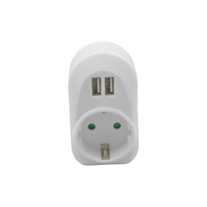 E-SUN 3 <span class=keywords><strong>AC</strong></span> Outlet Châu Âu Schuko cắm Power <span class=keywords><strong>Adapter</strong></span> chuyển đổi với 2 <span class=keywords><strong>USB</strong></span> một cổng đầu ra tường ổ cắm chèn cắm <span class=keywords><strong>Adapter</strong></span> - Product Image 3