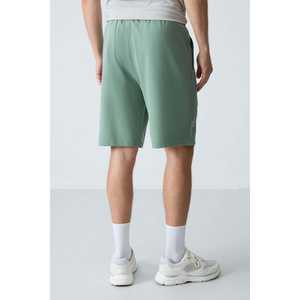 Tommylife กางเกงขาสั้นผ้าฝ้ายสำหรับผู้ชาย, สีเขียวอ่อนระบายอากาศลำลอง - Product Image 2