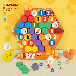 Premium Customizable Build-A-Beehive Toy Set Innovative Construction Play Universal Problem-Solving Hot Trend for Kids Made Wood - Product Image 1