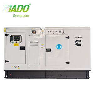 เครื่องกำเนิดไฟฟ้าดีเซล 105kva 115kva 60Hz แบบเงียบ โครงเปิด พร้อม ATS สำหรับเครื่องยนต์ 6BT5.9-G2 เครื่องกำเนิดไฟฟ้าสำรองฉุกเฉิน 380/220V ราคา EXW - Product Image 1